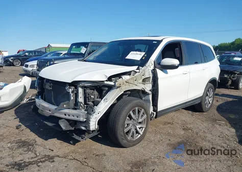 2020 Honda Pilot 2Wd Ex-L from USA, damaged, VIN 5FNYF5H57LB008441